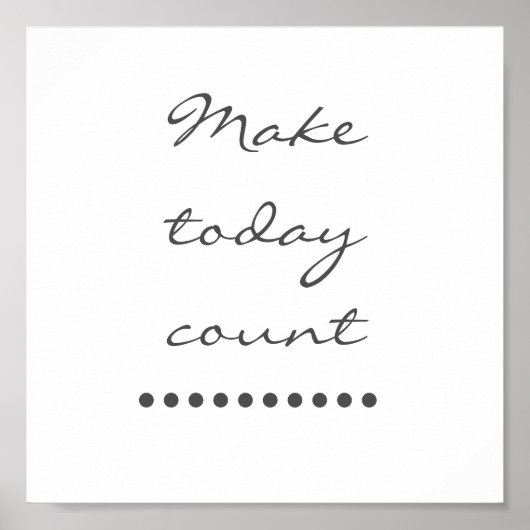 Poster L'art de l'affirmation ! Mur incitatif positif (Devant)