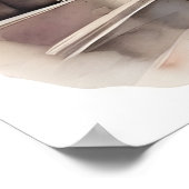 Poster L'art de l'aquarelle à Milan (Coin)