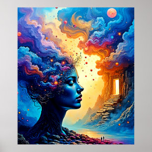 Poster L'art de l'esprit cosmique