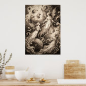 Poster L'Art de l'Esprit Gardien du Monde Souterrain (Cuisine)