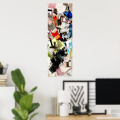 Poster L'art de l'expressionnisme Abstrait (Bureau à domicile)