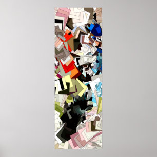 Poster L'art de l'expressionnisme Abstrait