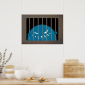 Poster L'art de l'horreur du monstre malin (Cuisine)