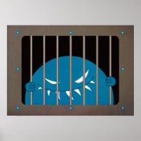 L'art de l'horreur du monstre malin