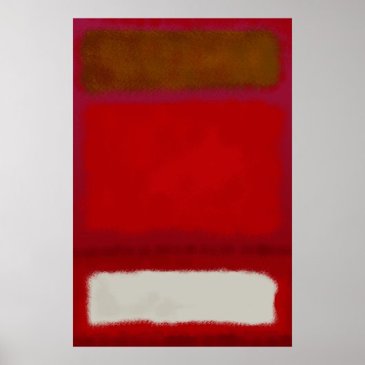 Poster L'art de Mark Rothko dans le style numérique 16 (Devant)
