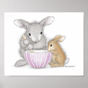 Poster L'art de mur de HappyHoppers®