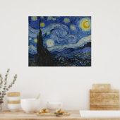 Poster l'art de Vincent Van Gogh (Cuisine)