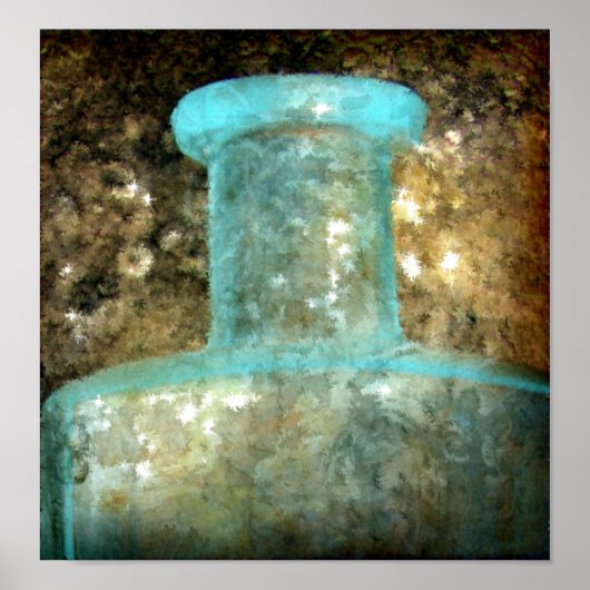 Poster L'art des bouteilles à nouveau (Devant)