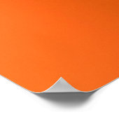 Poster L'art des bulles d'orange (Coin)