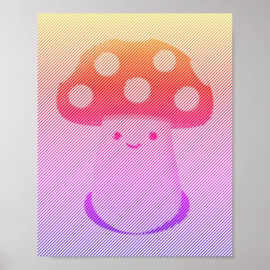 Poster L'art des champignons (Devant)