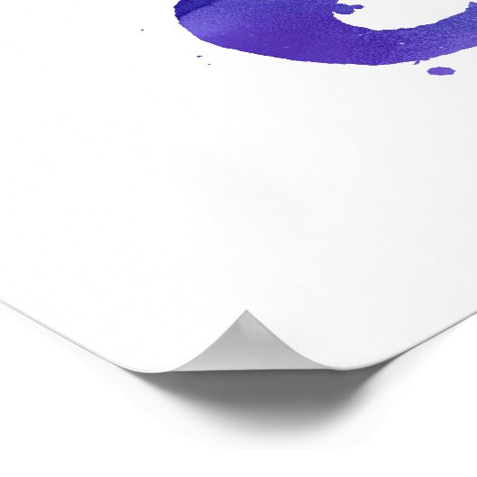 Poster L'art des chats et papillons (Coin)