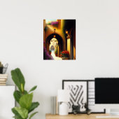 Poster L'art des couloirs marocains (Bureau à domicile)