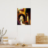 Poster L'art des couloirs marocains (Cuisine)