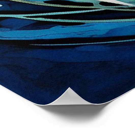 Poster L'art des dauphins (Coin)