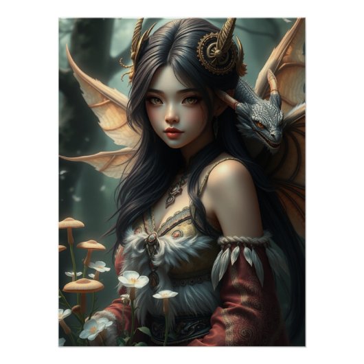 Poster L'art des fées de dragon (Devant)