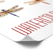 Poster L'Art Des libellules (Coin)