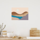 Poster l'art des montagnes (Cuisine)