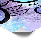 Poster L'art des oiseaux amusant (Coin)