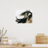 Poster L'Art Du Cheval Majestic Par AmyLyn Bihrle (Cuisine)