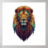 Poster L'art du lion (Devant)