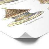 Poster L'Art du Soufflé - Vierge Vintage (Coin)