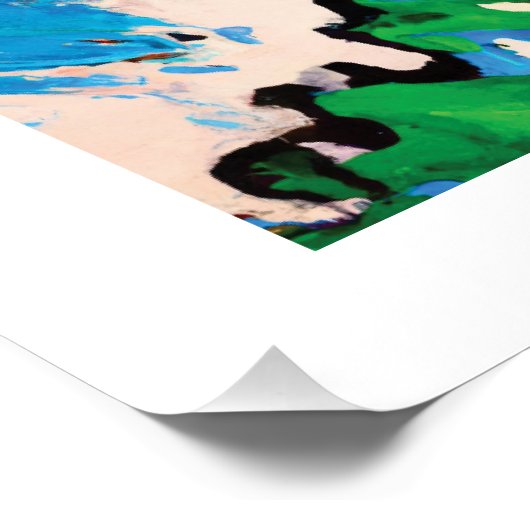 Poster L'art du Surf (Coin)