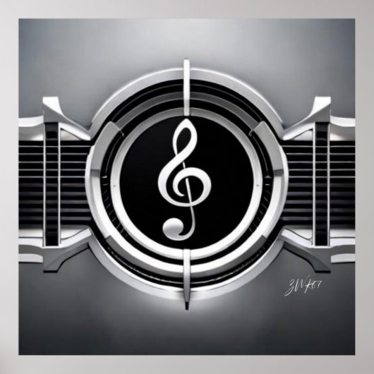 Poster L'art du Treble (Devant)