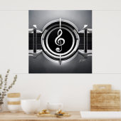 Poster L'art du Treble (Cuisine)