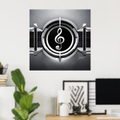 Poster L'art du Treble (Bureau à domicile)