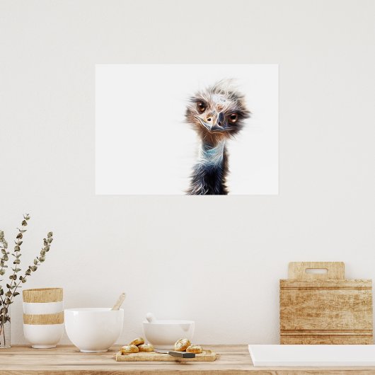 Poster L'Art Emu Lumineux (Cuisine)