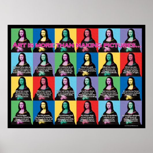 Poster L'ART est plus que de faire des images (Devant)