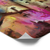 Poster L'art et l'affiche d'imaginaire du CHÂTEAU ÉTRANGE (Coin)