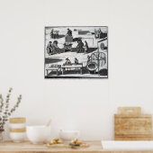 Poster L'art et le mystère de la fabrication de la cire e (Cuisine)