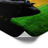 Poster L'art féminin noir aux couleurs afrocentriques (Coin)