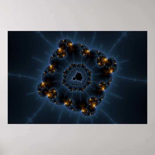 Poster L'art fractal du Prowler nocturne (Devant)