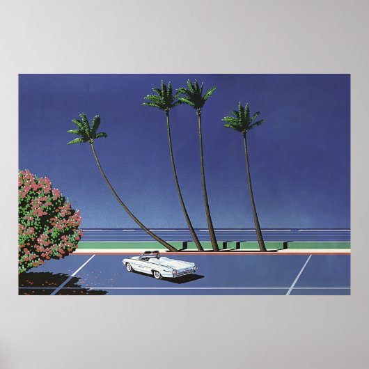 Poster l'art hiroshi nagai (Devant)