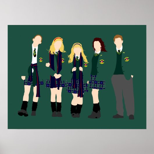 Poster L'art minamiliste derry Girls (Devant)
