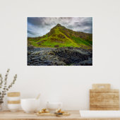 Poster L'art mural de la Chaussée du Géant d'Irlande (Cuisine)