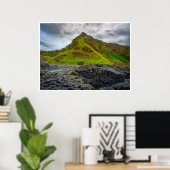 Poster L'art mural de la Chaussée du Géant d'Irlande (Bureau à domicile)