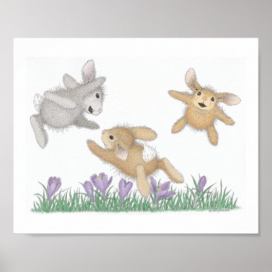 Poster L'art mural HappyHoppers® (Devant)