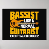 Poster L'Art Musical Est Assaisonné Comme Un Guitariste N (Devant)