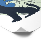 Poster L'art mystique du loup céleste (Coin)