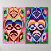 Poster L'art NOIR EN COULEUR - Liberté d'expression (Devant)