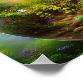 Poster L'Art numérique Magical Terrarium (Coin)
