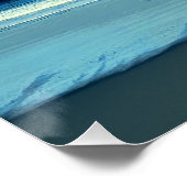 Poster L'art paysager du soleil océanique (Coin)