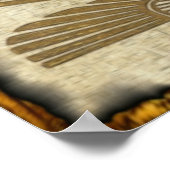 Poster L'art populaire égyptien musicien (Coin)