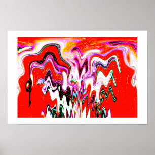 Poster L'art spirituel du volcan