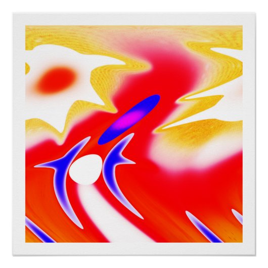 Poster L'art sportif alien d'été (Devant)