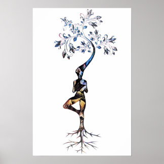 Poster L'Art Zen S'Agrandit Comme Un Arbre