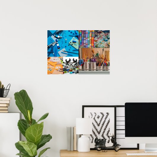 Poster L'artisanat (Bureau à domicile)